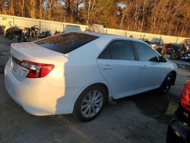 4T4BF1FK0DR303835 - 2013 TOYOTA CAMRY L WHITE photo 3