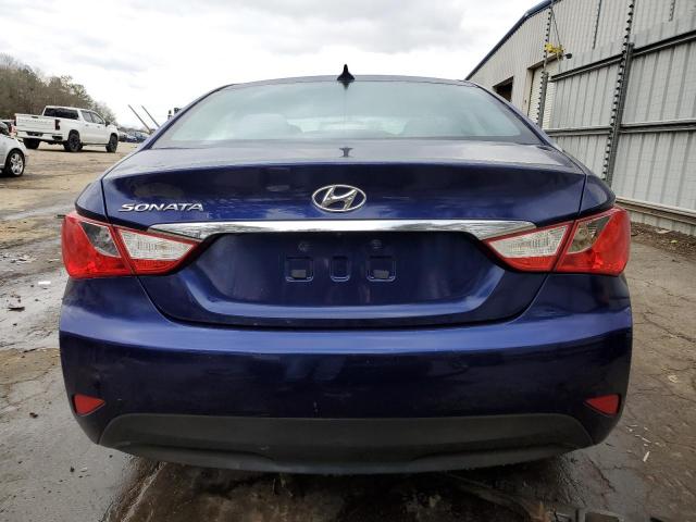 5NPEB4AC9EH912796 - 2014 HYUNDAI SONATA GLS BLUE photo 6