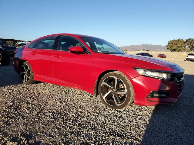 1HGCV1F3XJA177674 - 2018 HONDA ACCORD SPORT Rot Foto 4