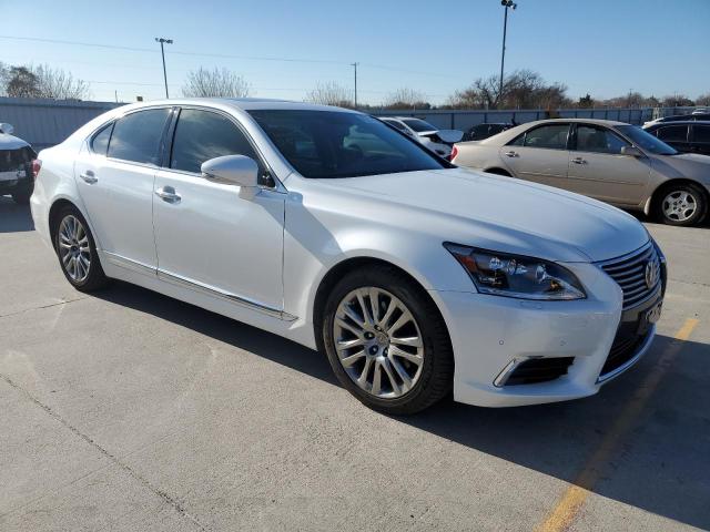 JTHBL5EF7F5133410 - 2015 LEXUS LS 460 WHITE photo 4