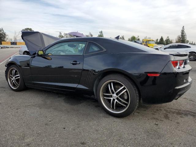 2G1FC1E31C9119107 - 2012 CHEVROLET CAMARO LT BLACK photo 2