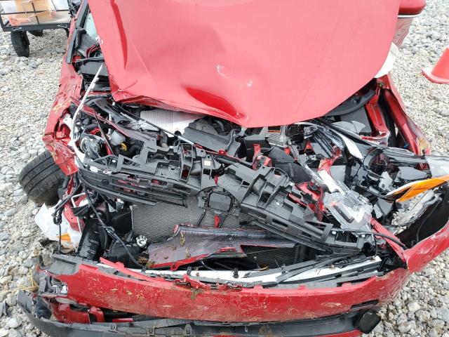 JTDL9MFU0N3039519 - 2022 TOYOTA PRIUS LE RED photo 11