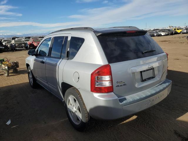 1J8FF47W58D677486 - 2008 JEEP COMPASS SPORT SILVER photo 2