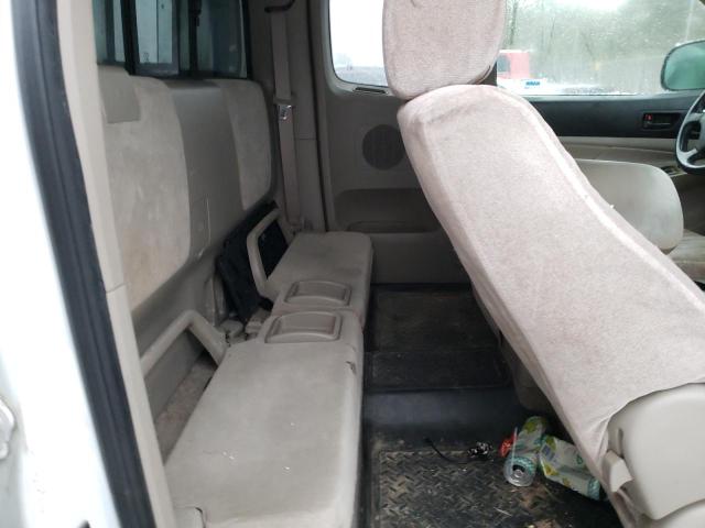 5TEUU42N45Z062207 - 2005 TOYOTA TACOMA ACCESS CAB თეთრი ფოტო 10
