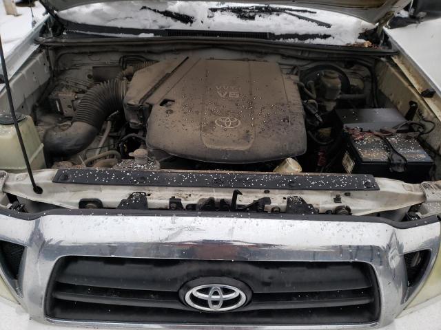 5TEUU42N45Z062207 - 2005 TOYOTA TACOMA ACCESS CAB თეთრი ფოტო 11