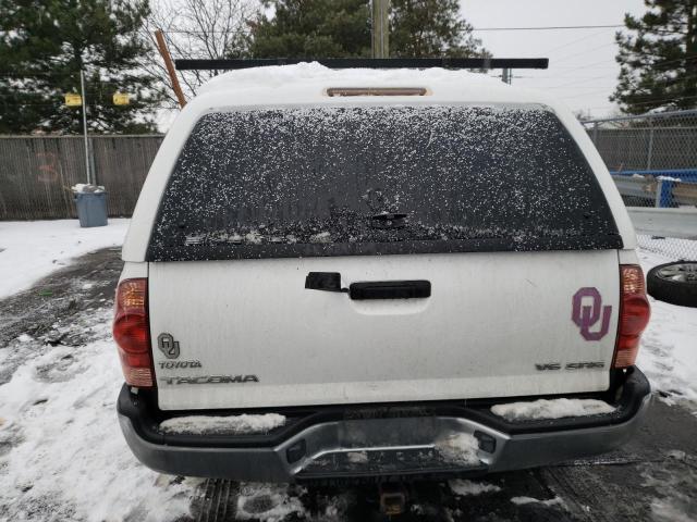 5TEUU42N45Z062207 - 2005 TOYOTA TACOMA ACCESS CAB თეთრი ფოტო 6