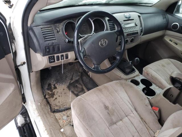 5TEUU42N45Z062207 - 2005 TOYOTA TACOMA ACCESS CAB თეთრი ფოტო 8
