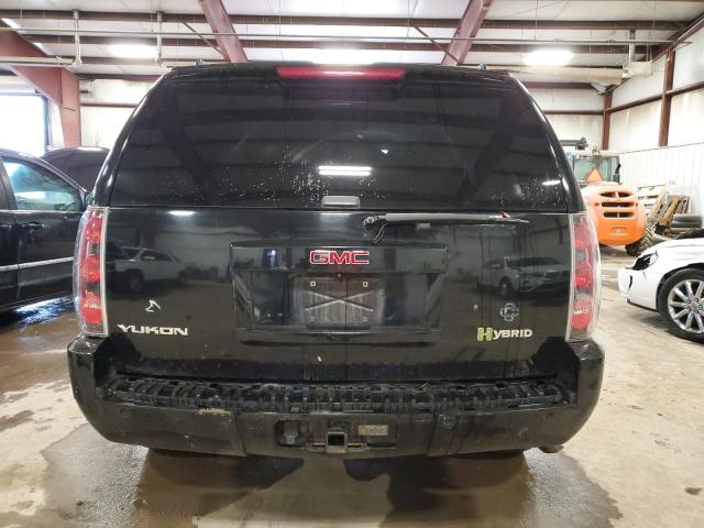 1GKS2GEJ0BR223462 - 2011 GMC YUKON DENALI HYBRID BLACK photo 6