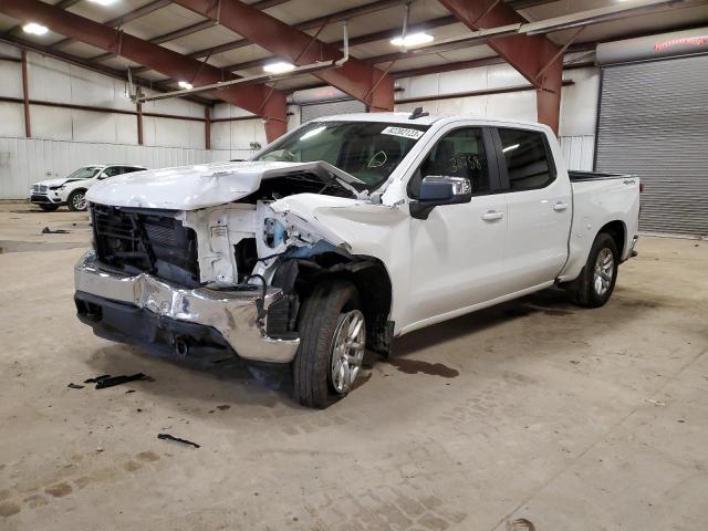 1GCUYDED8NZ172566 - 2022 CHEVROLET SILVERADO K1500 LT WHITE photo 1