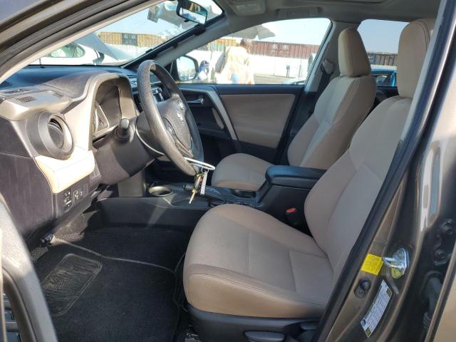 2T3WFREV7EW085732 - 2014 TOYOTA RAV4 XLE GRAY photo 7