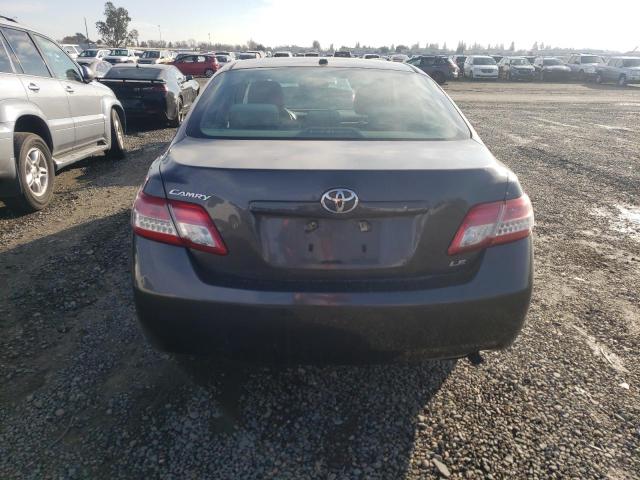 4T1BF3EK0BU684543 - 2011 TOYOTA CAMRY BASE GRAY photo 6