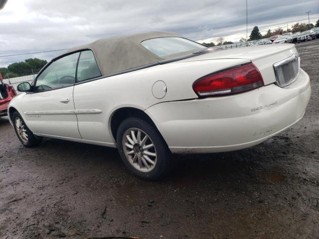 1C3EL45U31N603095 - 2001 CHRYSLER SEBRING LX WHITE photo 2