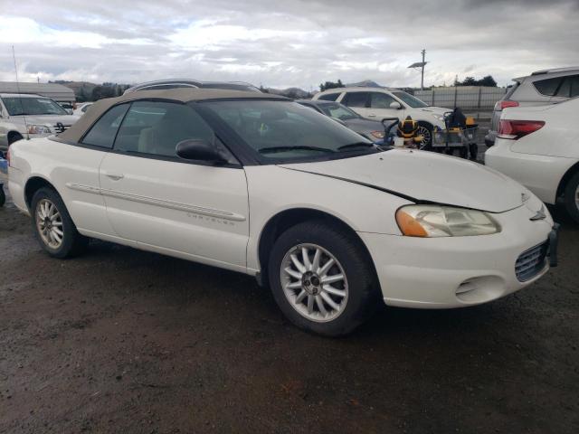 1C3EL45U31N603095 - 2001 CHRYSLER SEBRING LX WHITE photo 4