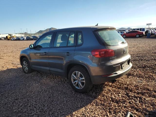 WVGAV7AX4CW003264 - 2012 VOLKSWAGEN TIGUAN S Szary zdjęcie 2