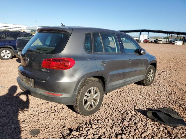 WVGAV7AX4CW003264 - 2012 VOLKSWAGEN TIGUAN S Szary zdjęcie 3