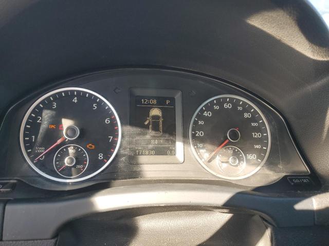 WVGAV7AX4CW003264 - 2012 VOLKSWAGEN TIGUAN S Szary zdjęcie 9