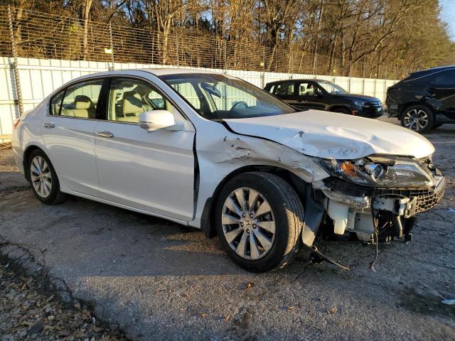 1HGCR3F81DA018980 - 2013 HONDA ACCORD EXL WHITE photo 4