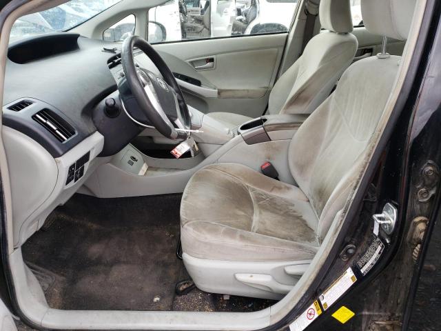 JTDKN3DU5F1875912 - 2015 TOYOTA PRIUS შავი ფოტო 7