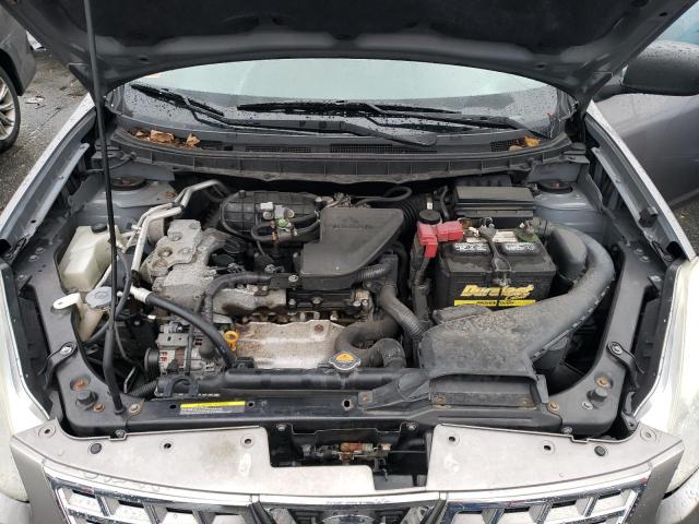 JN8AS5MV0AW610775 - 2010 NISSAN ROGUE S SILVER photo 11