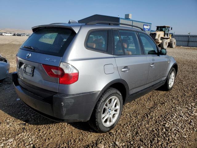 WBXPA73454WA78043 - 2004 BMW X3 2.5I SILVER photo 3