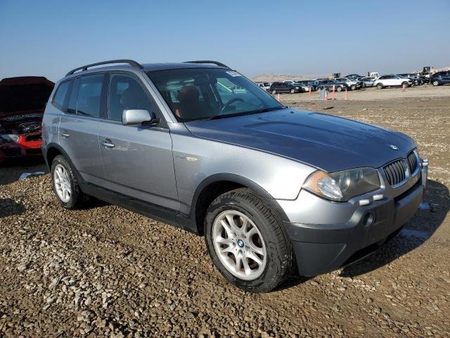 WBXPA73454WA78043 - 2004 BMW X3 2.5I SILVER photo 4