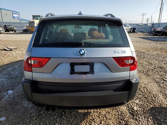 WBXPA73454WA78043 - 2004 BMW X3 2.5I SILVER photo 6