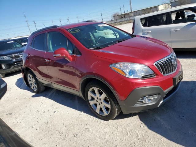 KL4CJCSB3FB187543 - 2015 BUICK ENCORE RED photo 4