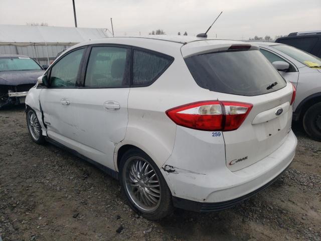 1FADP5AU2DL500442 - 2013 FORD C-MAX SE WHITE photo 2