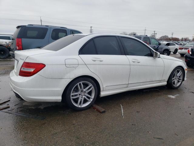 WDDGF8AB8EA953350 - 2014 MERCEDES-BENZ C 300 4MATIC WHITE photo 3