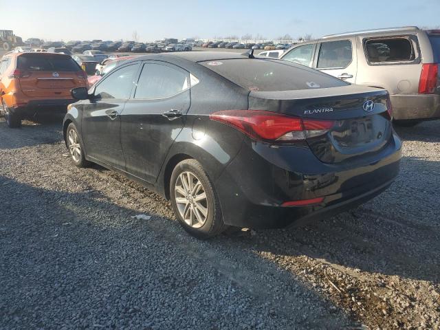 KMHDH4AE9EU174138 - 2014 HYUNDAI ELANTRA SE BLACK photo 2