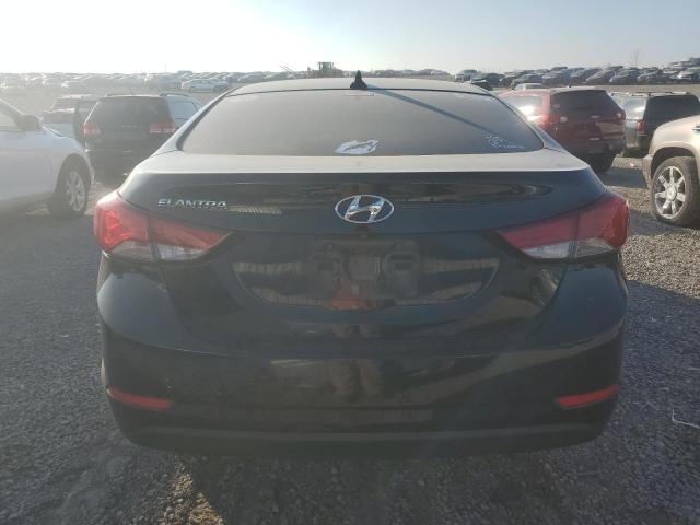 KMHDH4AE9EU174138 - 2014 HYUNDAI ELANTRA SE BLACK photo 6