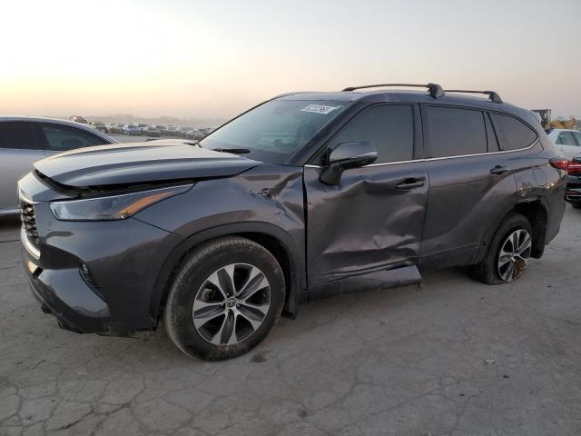 5TDGZRAH4NS543448 - 2022 TOYOTA HIGHLANDER XLE GRAY photo 1