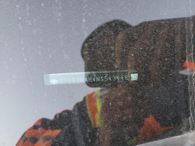 5TDGZRAH4NS543448 - 2022 TOYOTA HIGHLANDER XLE GRAY photo 13