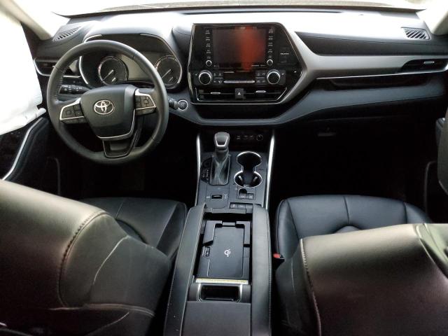 5TDGZRAH4NS543448 - 2022 TOYOTA HIGHLANDER XLE GRAY photo 8