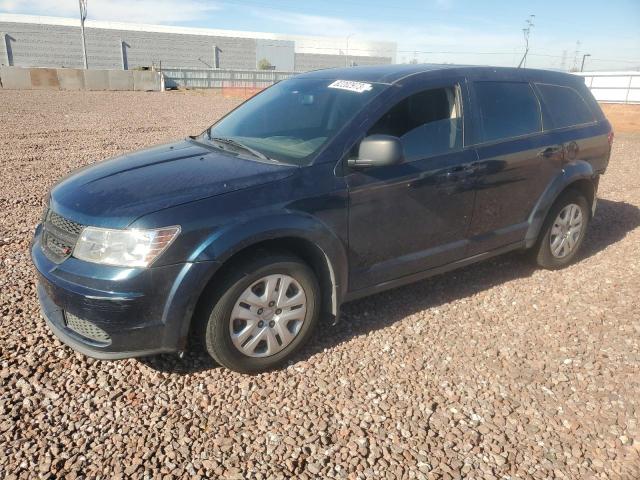 3C4PDCAB5ET285440 - 2014 DODGE JOURNEY SE BLUE photo 1