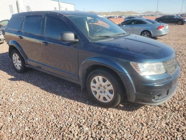 3C4PDCAB5ET285440 - 2014 DODGE JOURNEY SE BLUE photo 4