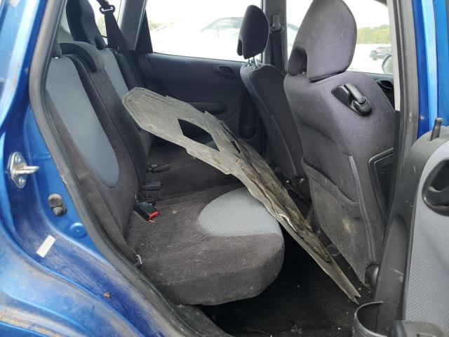 JHMGD37628S070905 - 2008 HONDA FIT SPORT BLUE photo 10