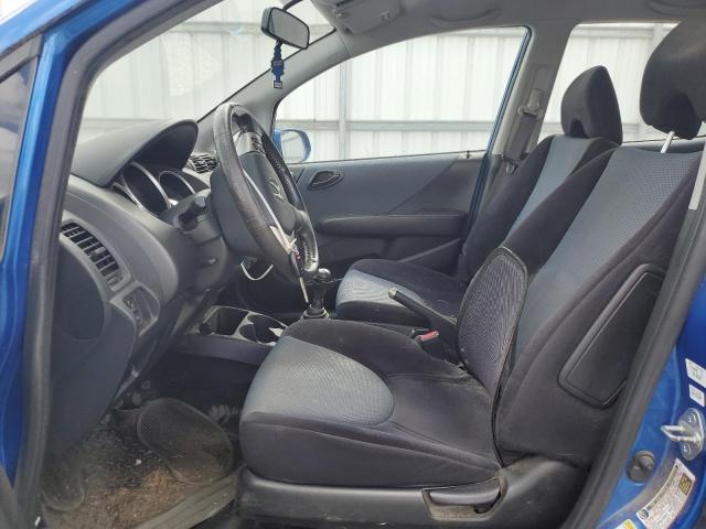 JHMGD37628S070905 - 2008 HONDA FIT SPORT BLUE photo 7