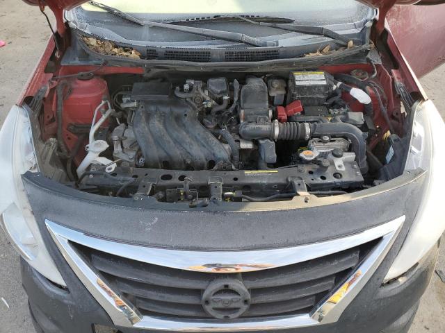 3N1CN7AP1HK431389 - 2017 NISSAN VERSA S RED photo 11