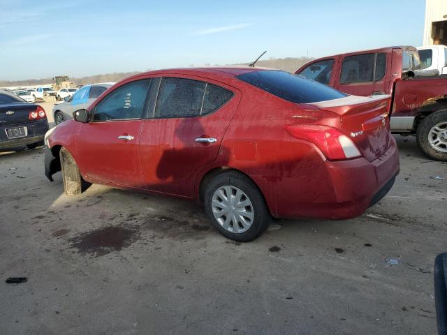 3N1CN7AP1HK431389 - 2017 NISSAN VERSA S RED photo 2