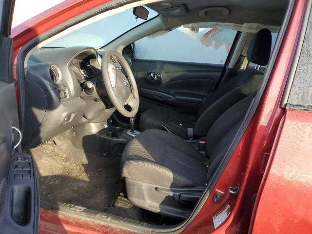 3N1CN7AP1HK431389 - 2017 NISSAN VERSA S RED photo 7