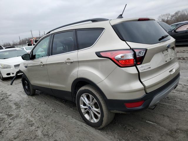 1FMCU0HD5JUB06247 - 2018 FORD ESCAPE SEL GOLD photo 2