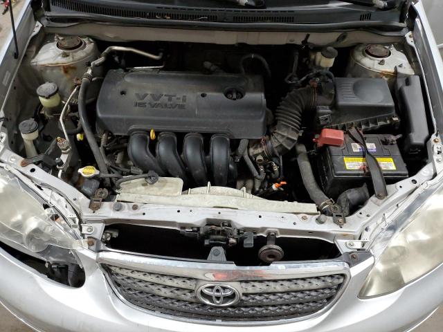 1NXBR32EX7Z827012 - 2007 TOYOTA COROLLA CE SILVER photo 11