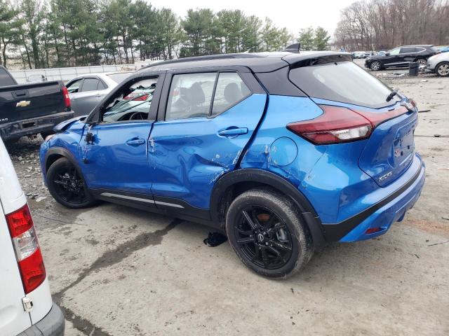 3N1CP5DV9PL573359 - 2023 NISSAN KICKS SR BLUE photo 2