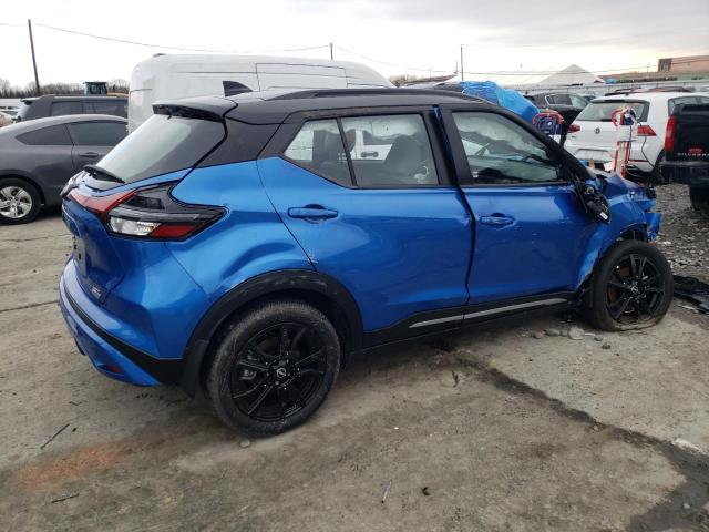 3N1CP5DV9PL573359 - 2023 NISSAN KICKS SR BLUE photo 3