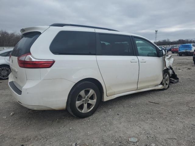 5TDKZ3DC2JS911434 - 2018 TOYOTA SIENNA LE WHITE photo 3