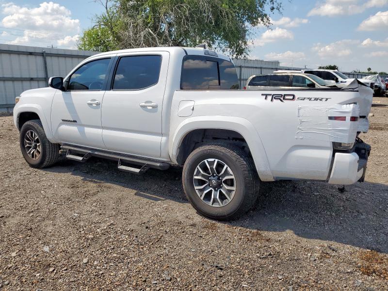3TMAZ5CN8LM124324 - 2020 TOYOTA TACOMA DOUBLE CAB WHITE photo 2
