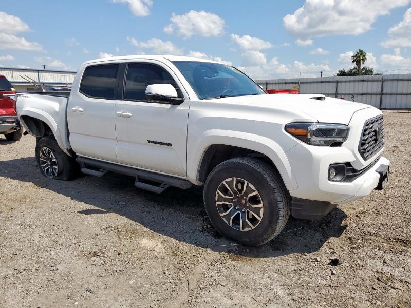 3TMAZ5CN8LM124324 - 2020 TOYOTA TACOMA DOUBLE CAB WHITE photo 4