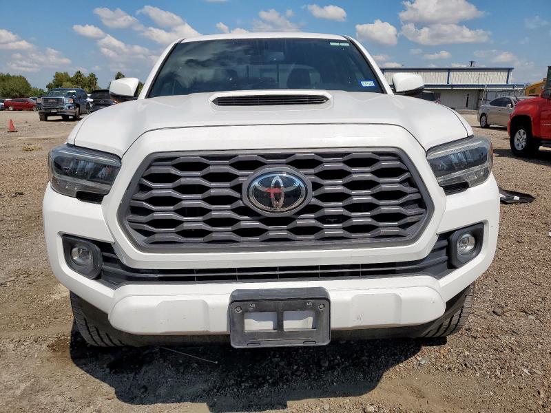 3TMAZ5CN8LM124324 - 2020 TOYOTA TACOMA DOUBLE CAB WHITE photo 5