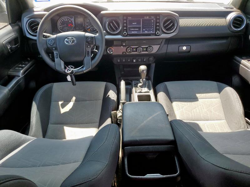 3TMAZ5CN8LM124324 - 2020 TOYOTA TACOMA DOUBLE CAB WHITE photo 8